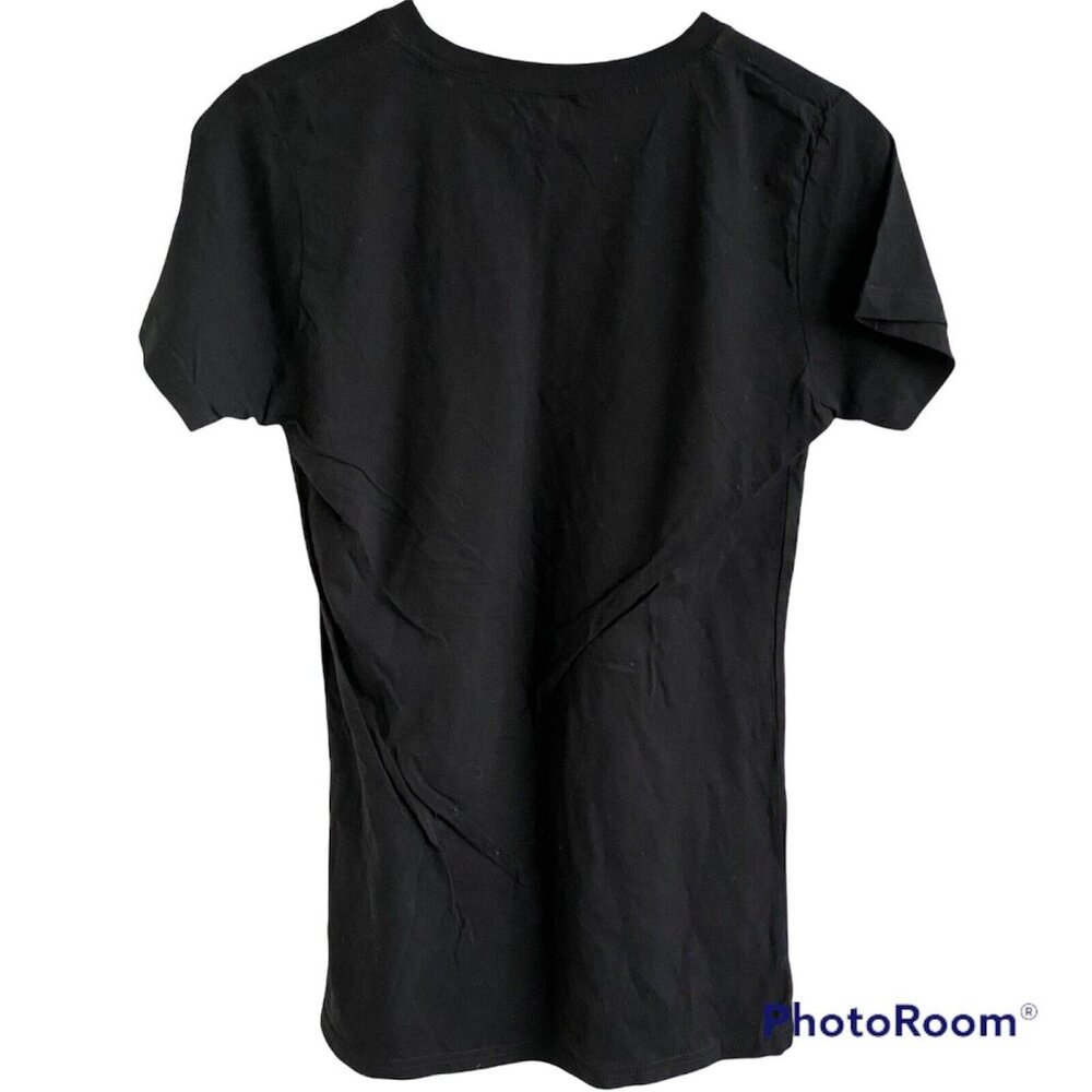 Black Eyed Peas Tour Black T-Shirt Women's Juniors 2XL Music Band New Tultex - Picture 6 of 6